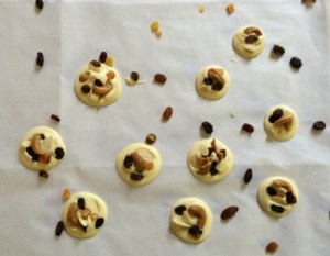 Cooling White Chocolate Mendiants