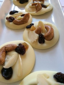 White Chocolate Mendiants