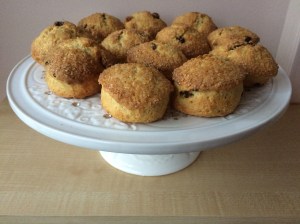 Sugar Crusted Sultana Scones