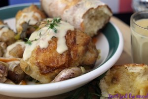 France 40 clove garlic chicken 6