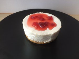 Individual Strawberry Cheesecake