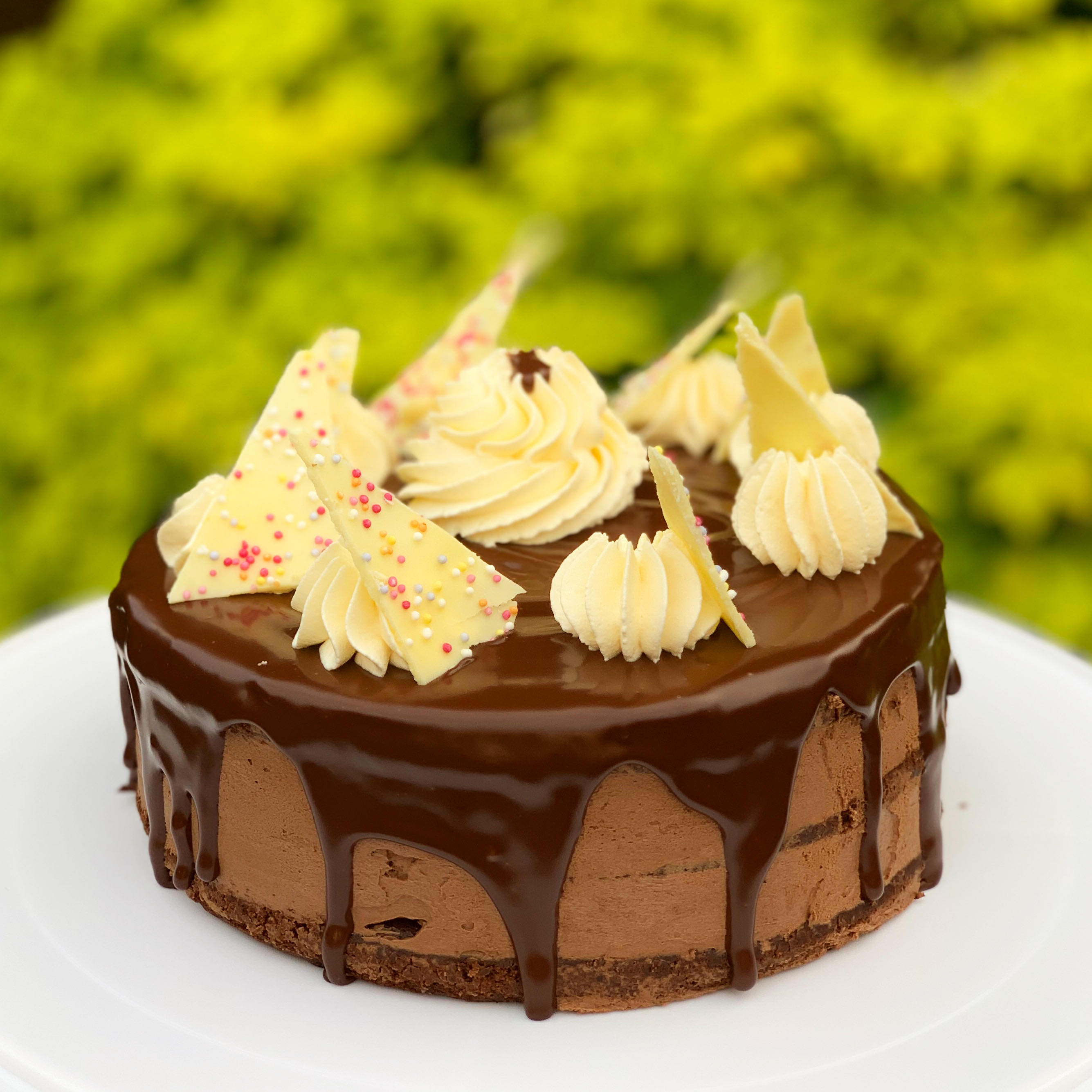 Triple Layer Chocolate Drip Cake – Andrew in the Kitchen